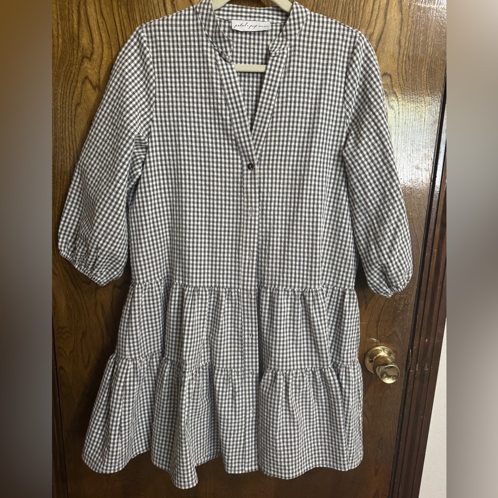 Petal & Pup Long Sleeve Tunic Dress S/M